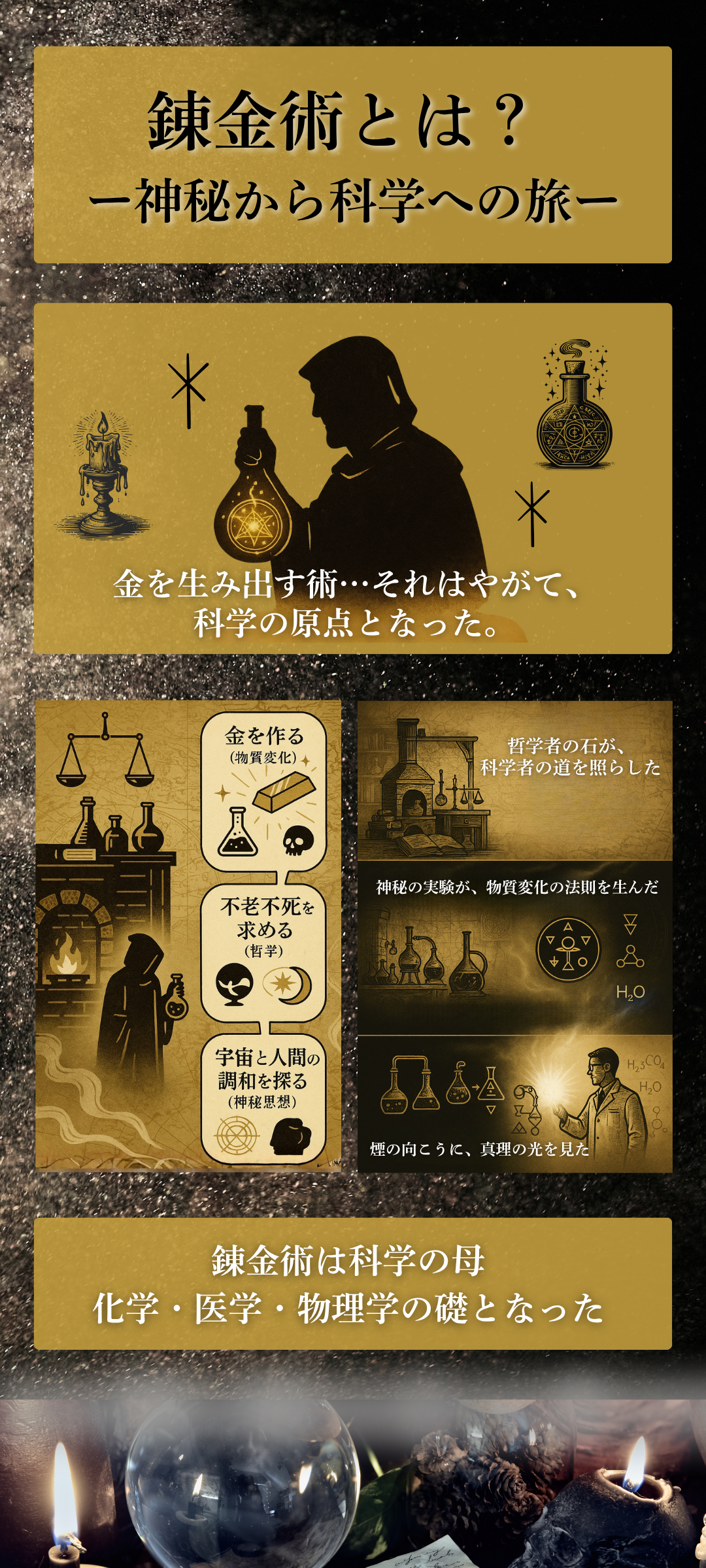 錬金術とは？中世ヨーロッパでの定義や目的、近代科学への貢献をわかりやすく解説