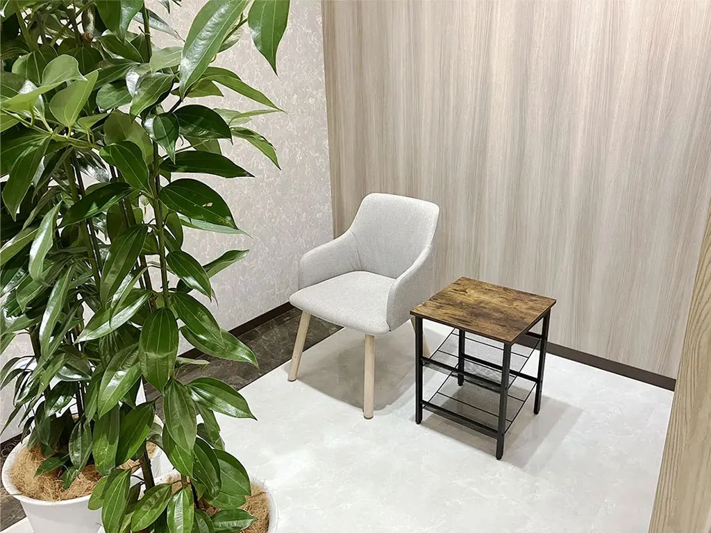 待合席もございます。