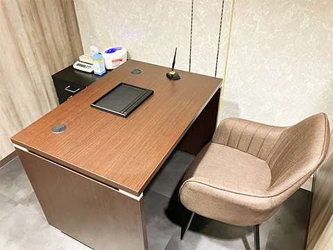 個別のお席でしっかり査定させていただきます