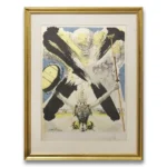 絵画 サルバドール・ダリ LHomme chrysalide
