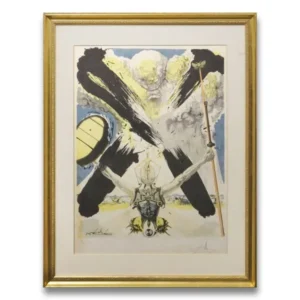 絵画 サルバドール・ダリ LHomme chrysalide