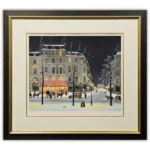 絵画 ミッシェル・ドラクロワ 忘れがたき夕べ