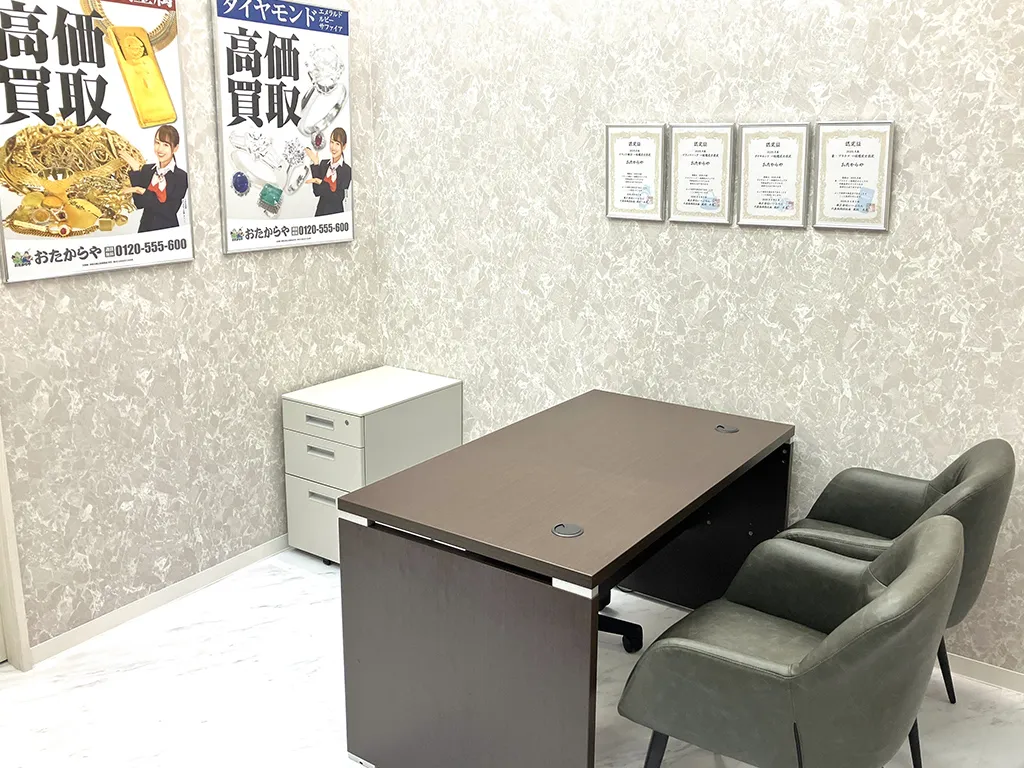 思い出のお品物も丁寧に拝見いたします。