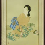 絵画 上村松園 娘深雪