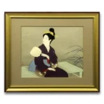 絵画 上村松園 蛍
