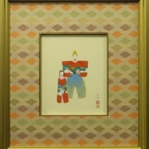 絵画 上村松園 御ひなの図