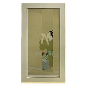 絵画 上村松園 夕暮