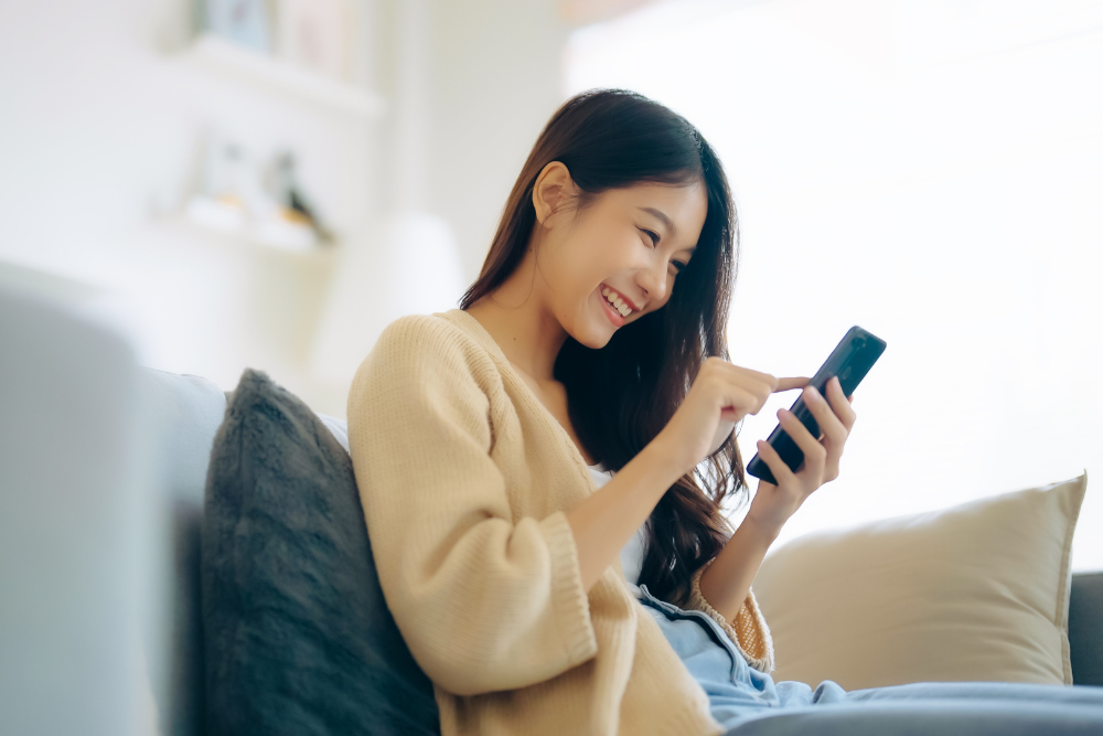 スマートフォンで調べる