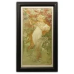 絵画 アルフォンス・ミュシャ 春連作「四季」1896年作