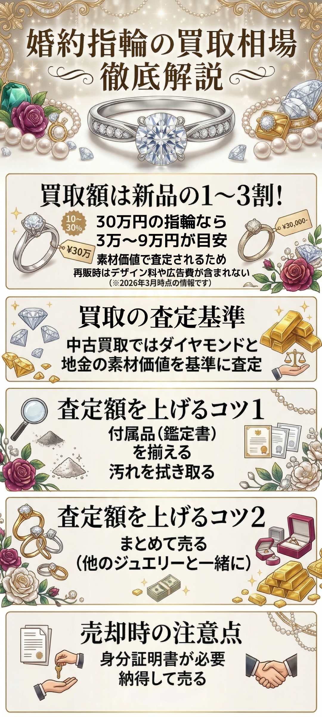 婚約破棄で不要になった指輪を売ることは可能なの？法的ポイントと高く売るコツを徹底解説