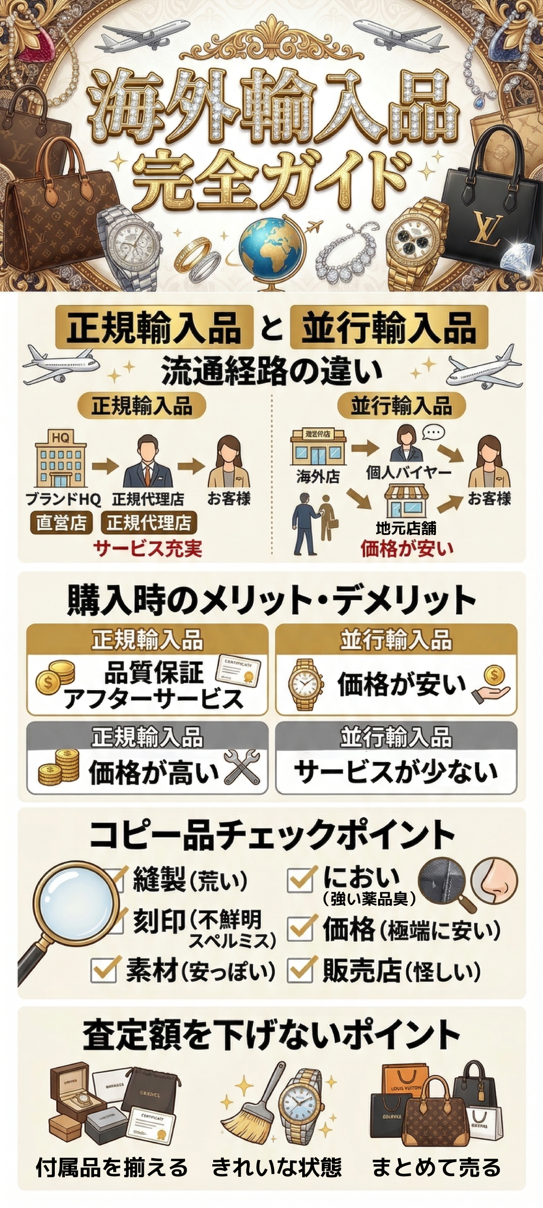 海外輸入品とは?正規輸入品との違いやメリット・デメリットを徹底解説