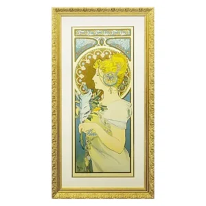 絵画 アルフォンス・ミュシャ 羽根