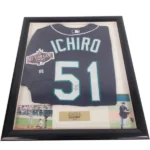 イチロー 2001 MLB オールスターゲーム 直筆サイン入りユニフォーム シアトルマリナーズ 額入り