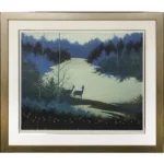 絵画 千住博 森の朝