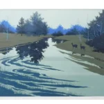 絵画 千住博 雨後の朝
