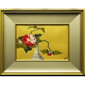 絵画 小倉遊亀 椿花
