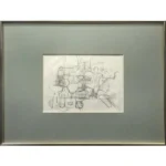 絵画 小磯良平 小説挿絵 エスキース 1960年