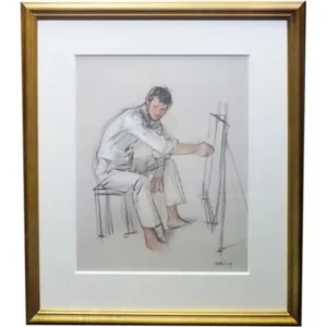 絵画 小磯良平 絵画