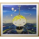 絵画 村上隆 空からマムがやってきた