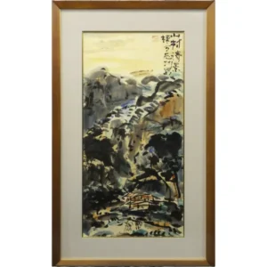 絵画 棟方志功 山村清景図