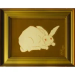 絵画 熊谷守一 兎