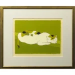 絵画 熊谷守一 猫