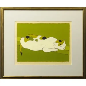 絵画 熊谷守一 猫