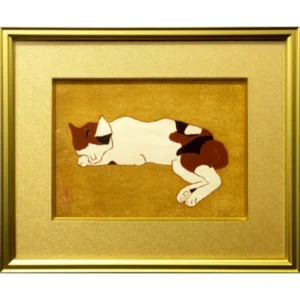 絵画 熊谷守一 猫