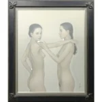 絵画 高塚省吾 二人