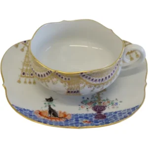 マイセン MEISSEN アラビアンナイト 千夜一夜物語 ティーカップ＆ソーサ― NO.2
