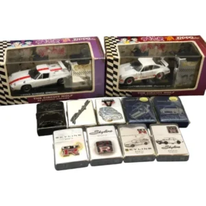ミニカー付き ZIPPO ジッポ ライター GTR サーキットの狼等 おまとめ