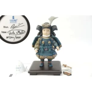 五月人形 LLADROリヤドロ Warrior Boy 若武者(BLUE)