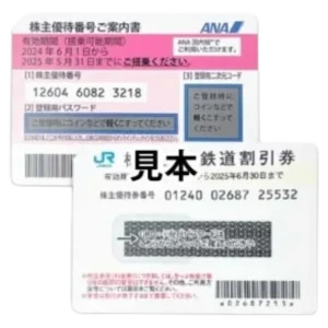 株主優待券