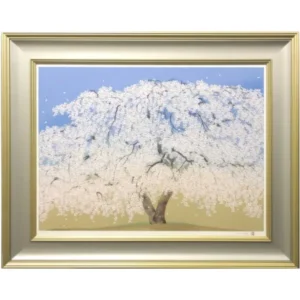 絵画 中島千波 高円寺の枝垂桜