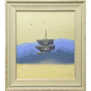 絵画 千住博 午後の小景 法輪寺