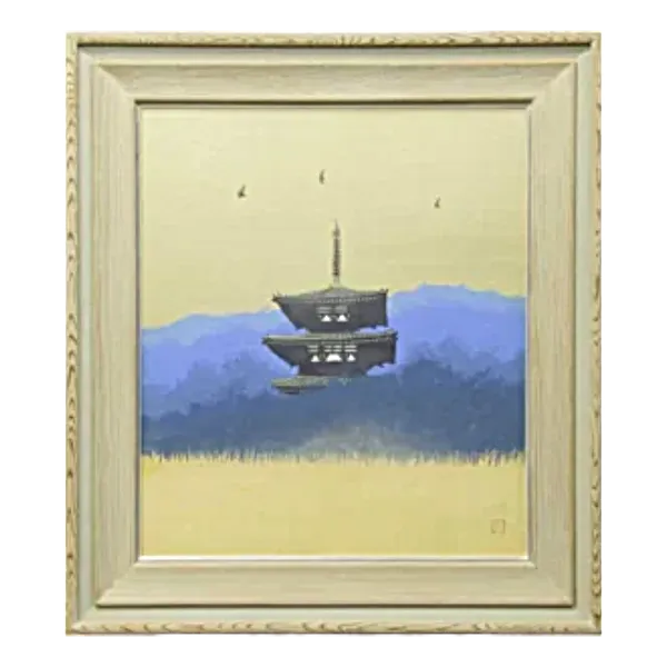 絵画 千住博 午後の小景 法輪寺