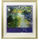 絵画 トレンツ・リャド 静かなる水面 マジョルカ