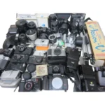 se275 大量 カメラ ジャンク扱 ニコン/ペンタックス/ナショナル/リコー/キヤノン/FUJIFILM/三脚/ミノルタ/タムロン