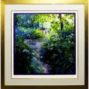 絵画 トレンツ・リャド 朝の光