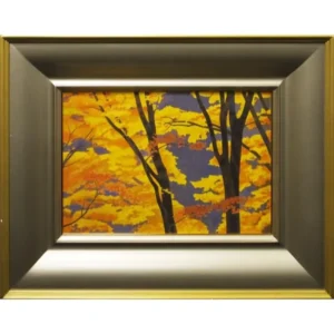 絵画 東山魁夷 照紅葉 秋