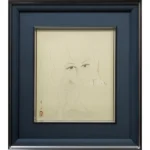 絵画 東郷青児 婦人像