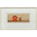 絵画 瀧下和之 鬼ヶ島でにらめっこ