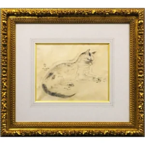 絵画 藤田嗣治 猫