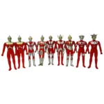 バンダイ ウルトラマン ソフビ 9点 1980年代