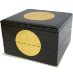 城取邦雄 重箱 二段重 木曽漆器