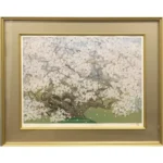 絵画 リトグラフ 中島千波 山櫻