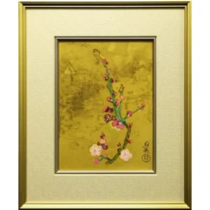 絵画 小倉遊亀 一枝 紅梅の図