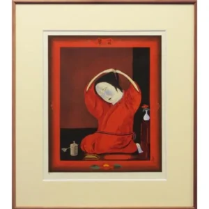 絵画 斎藤真一 瞽女