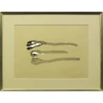 絵画 香月泰男 わらび