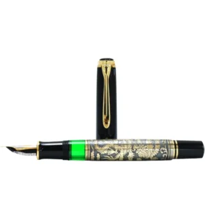 ペリカン PELIKAN 万年筆 四神シリーズ 青龍 ペン先18C 世界888本限定